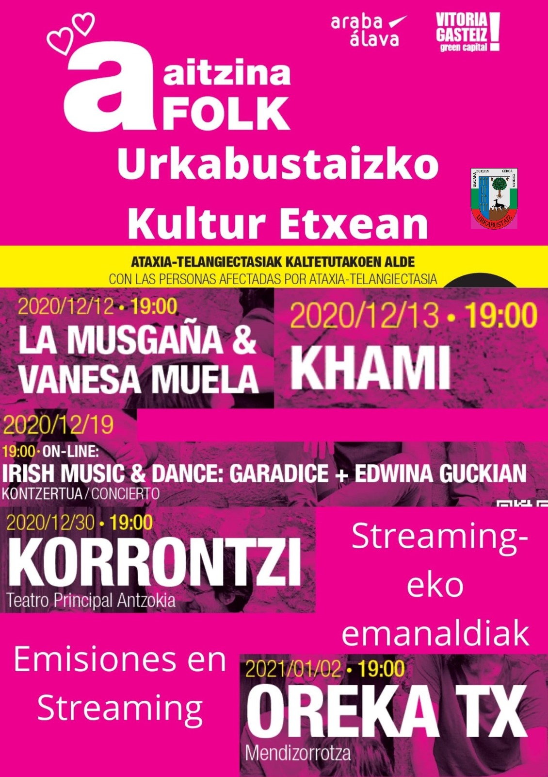 [:es]Aitzina Folk- streaming-eko emanaldiak[:] @ Kultur etxea