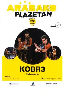 [:es]Teatro de calle - Zirkozaurre 'Kobr3', en el parque Ostuño[:eu]Kale antzerkia - Zirkozaurre 'Kobr3', Ostuño parkean[:]