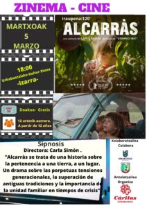 [:es]Cine " Alcarrás"[:] @ Urkabustaizko antzokia ( Izarra)