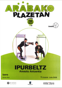 [:es]La obra teatral 'Ipurbeltz', este sábado[:eu]'Ipurbeltz' antzezlana, larunbatean[:] @ Herrik plaza