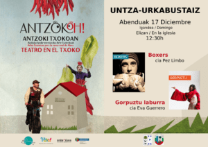 [:es]AntzokOH!! teatro en el txoko[:eu]AntzokOH!!. Antzerkia txokoan[:] @ Untza. eliza eta kiroldegia