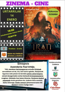 [:es]Proyección de la película 'Irati', en euskera[:eu]'Irati' filmaren proiekzioa, euskaraz[:] @ Kultura etxea